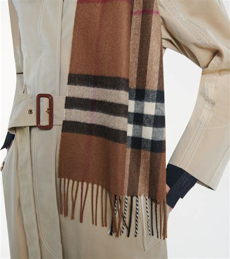 burberry scarf fake check|burberry giant check cashmere scarf.